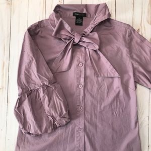 BCBG purple blouse, medium